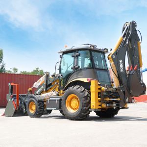 Buy cheap 2500kg Wheel Loader Backhoe Big Backhoe Loader Multiple Function product