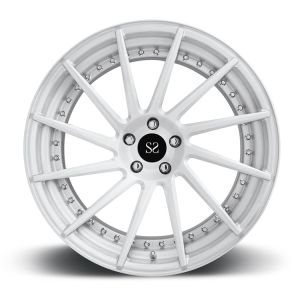 Buy cheap 2021 Corvette C7 Forged 2PC Rims Matt Silver Aluminum Alloy With 5x120.65 PCD from wholesalers