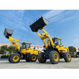 Cummins Or Weichai Engine Front End Loader Equipment With 9600kg Operating