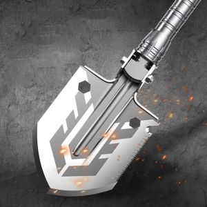 Buy cheap 12.5x17CM Multifunctional Folding Military Shovel With Handle from wholesalers