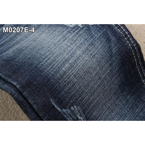 Buy cheap Sanforizing 12.7Oz Denim Fabric With Crosshatch Dark Blue from wholesalers