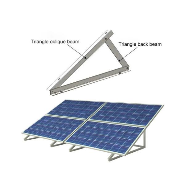 Quality Ground Solar Panel Mount With Adjustable Tilt Angle for sale