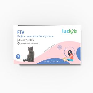 Feline Immunodeficiency Virus CAT FIV Pet Test Kit Fast Reaction
