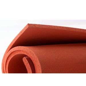 Buy cheap Red 3mm Silicone Sponge Rubber Sheet With Texture from wholesalers