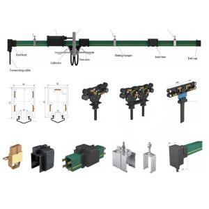 Buy cheap 10 Pole PVC Housing 660V Overhead Travelling Crane from wholesalers