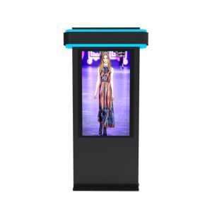 Buy cheap Custom Stripe Android Outdoor LCD Digital Signage 2500 Nits Brightness from wholesalers