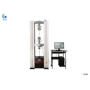 Vertical Electronic Metal Tensile Tester / Plastic Spring Testing Machine