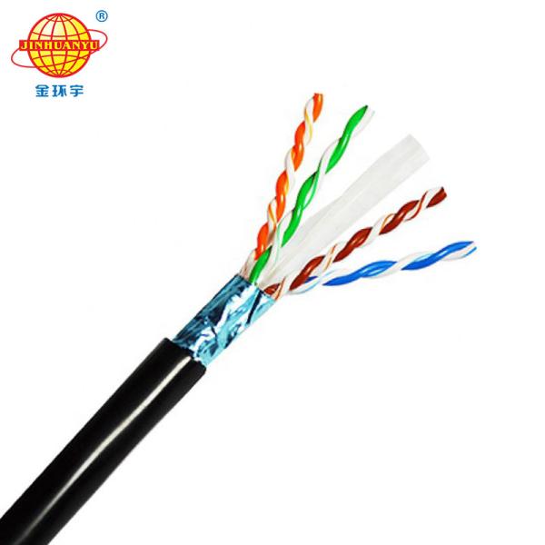 Buy cheap Copper Conductor Flexible Network Cable Shielded Cat6 FTP Ethernet Broadband Connection from wholesalers