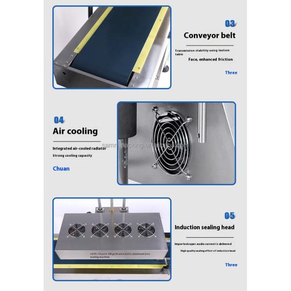 Electromangetic Induction Sealer for Glass Bottles Cap 20-60mm/60-150MM Voltage 220V