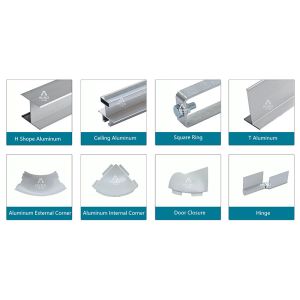 Buy cheap Modular Cleanroom Clean Engineering Fireproof Aluminum Profiles from wholesalers