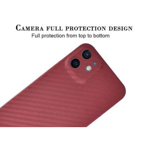 Buy cheap Carbon Fiber Phone Case iPhone 12 Mini Red Color Aramid Fiber Case from wholesalers