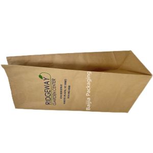 Buy cheap Custom Lining Lawn Paper Bags Moisture-Resistant For Garden from wholesalers