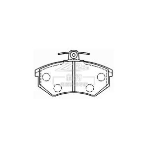 Buy cheap Volkswagen Jetta Wagon Lucas Brake Pad 431698151G Ceramic Brake Pads from wholesalers