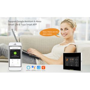 Smart Home Tuya 4g/GSM/Wifi Home Security Panel Anti Theft Security Alarm System