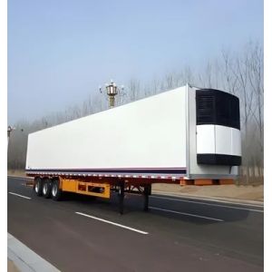 Buy cheap Q345B T700 Steel Material Heavy Load 40/45/53FT Refrigerated Van Semi Trailer With Reefer Power Unit from wholesalers