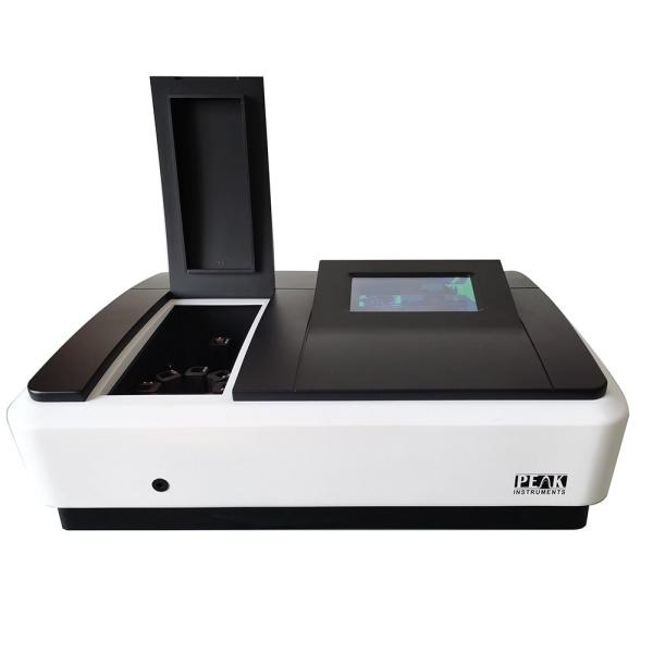 Buy cheap Good Focal Length Null Double Beam Photometer 190-1100nm Uv Visible Spectrophotometer from wholesalers