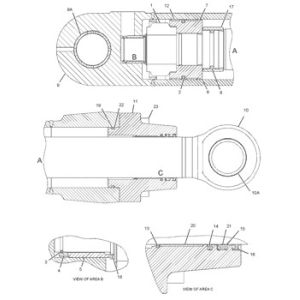 Buy cheap 1979335 Pin As Engine 197-9335 Ring Rs3406E1 Ring Set Piston Cylinder Liner 34-0600 from wholesalers