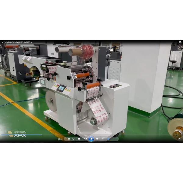 Quality 4 Kw Rotary Die Cutting Machine Efficient Operation Mode for sale