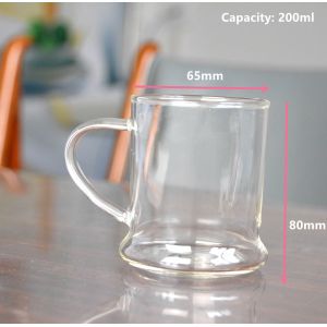 Heat Resistant Borosilicate Clear Tumbler Drinking Glasses