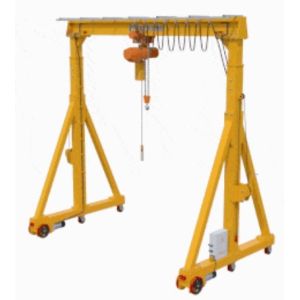 Buy cheap Customized Span Trackless Mobile Gantry Crane Electric Driven For Work Station from wholesalers
