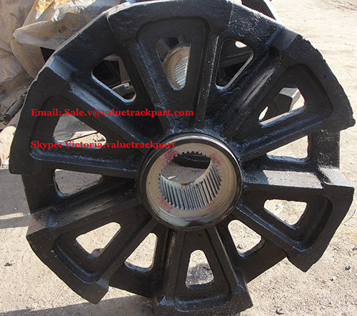 Buy cheap TEREX DEMAG Crawler Crane TCC40 Drive Sprocket from wholesalers