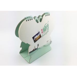 Buy cheap Customized Unique Monthly Office Desk Calendar Butterfly Shape With Stand from wholesalers