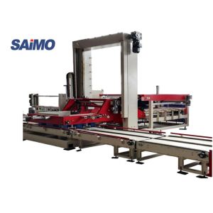 Buy cheap Touch Screen 25KW 1200bags/H Bag Palletizer Machine from wholesalers