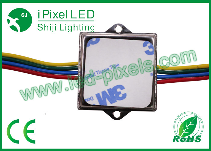 4pcsSMD5050 12v Arduino RGB ws2801 LED Square Pixel Module in metal case