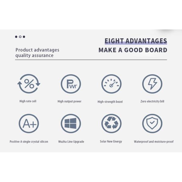 Good Stabilit Solar Panel Mono Perc 9bb PV Panel 430W-540W Photovoltaic Panel/Solar Module