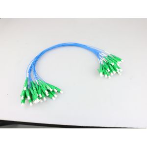 Buy cheap ULC connector Blue 0.9mm fiber Hytrel patch cable jumper from wholesalers