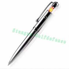 RF SIGNAL TRACER WIRELESS HIDDEN SPY CAMERA BUG DETECTOR Ball Pen with UV LED