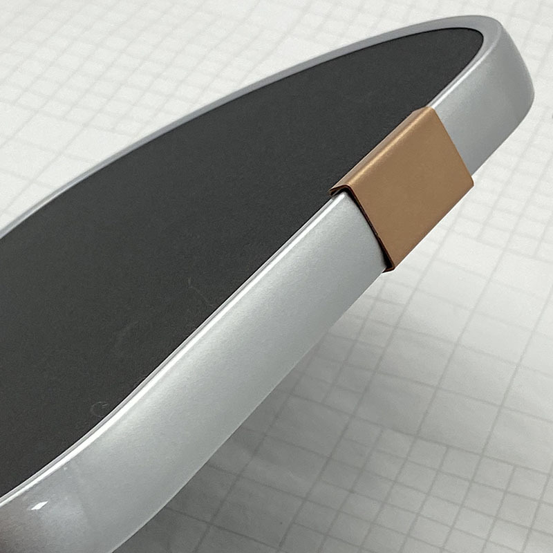 HIGOOO Custom Boomstick Pickleball Paddle14/16mm Electroplated Shiny Edge Metal