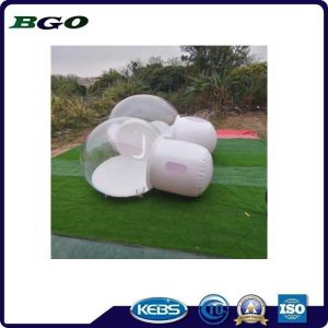 Buy cheap Double Layers Structure Durable Clear Bubble Tent Colorful Plastic Type For Outdoor Adventures from wholesalers