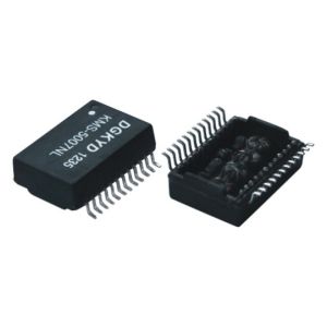 High Voltage Safety 24 PIN Power Ethernet Transformer SMD for 1000BASE
