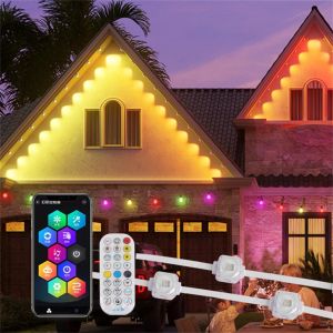 Home 24V RGBW IP67 LED Eaves Light Outdoor Color Decorative for Christmas and