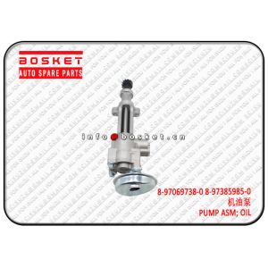 TFR55 4JB1 4JA1 4JG2 Isuzu Engine Oil Pump Assembly 8970697380 8973859850 8