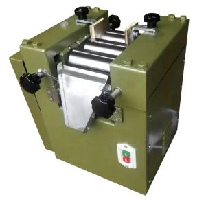Buy cheap Laboratory Cosmetic Triple Roller Grinder Chocolate Fine Grind Machine from wholesalers