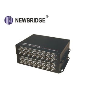 Fiber optical video converter 8ch video + 1 reverse data digital video fiber