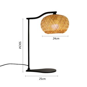 Buy cheap 120lm/w Bamboo Table Lamp / Night Light Table Lamp / Bed Side Lamps For Home Decor from wholesalers