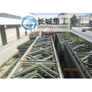 Buy cheap High Tensile Bailey Bridge Panel Steel / Timber Deck Quaickly Installed from wholesalers