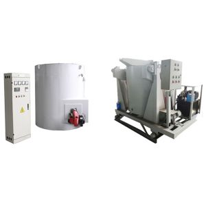 Buy cheap Aluminum Alloy Crucible Melting Furnace Max 1000 Kg Capacity ISO9001 Certification product
