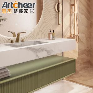 2022 Style Wendy 40" Waterproof Rectangle Vanity Bathroom Cabinet Include Faucet