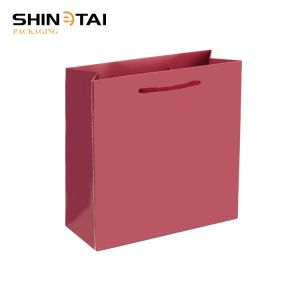 Buy cheap Large Red Paper Bag Customised Paper Bag from wholesalers