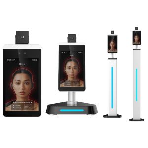 Buy cheap Face Recognition Temperature Measuring AC 22V Flap Barrier Gate from wholesalers