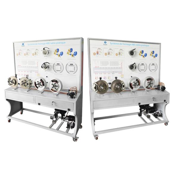 Quality Interactive ABS Brake Trainer Board With Real Time Hydraulic Feedback OBD2 Diagnostics For Automotive Vocational Education Technical Teaching Equipment for sale