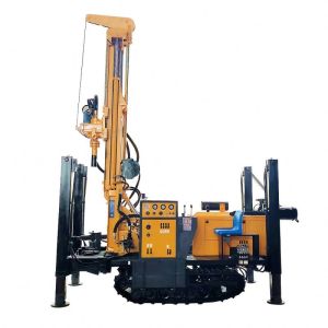Buy cheap 200m Crawler Mounted Pneumatic Water Well Drilling Machine 58KW Diesel Engine from wholesalers
