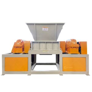 Buy cheap 400 Model Double Shaft Shredder for Mini Waste Garbage Metal Wood Plate Cardboard Plastic from wholesalers