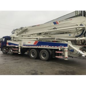Buy cheap Zoomlion Refurbished Used Concrete Pump Truck Volvo Chassis FM400 from wholesalers