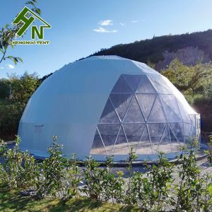 Buy cheap Flexible 8m Geodesic Dome Tent Fire Resistance DIN4102 from wholesalers
