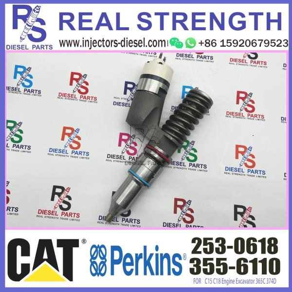 365C 374D Caterpillar Fuel Injector 2530618 3556110 355-6110 253-0618